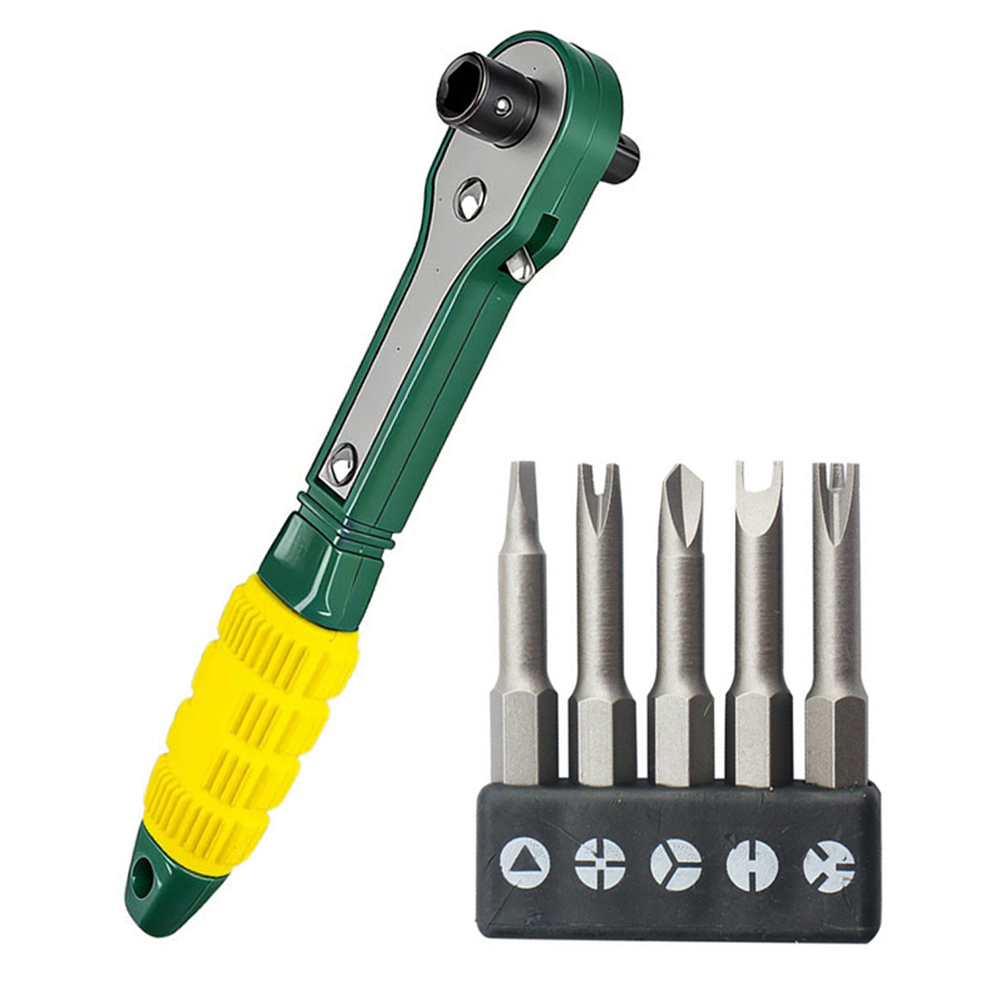 Electronics Repair Plus - Zestaw wkrętaków z grzechotką 132x71x34mm z