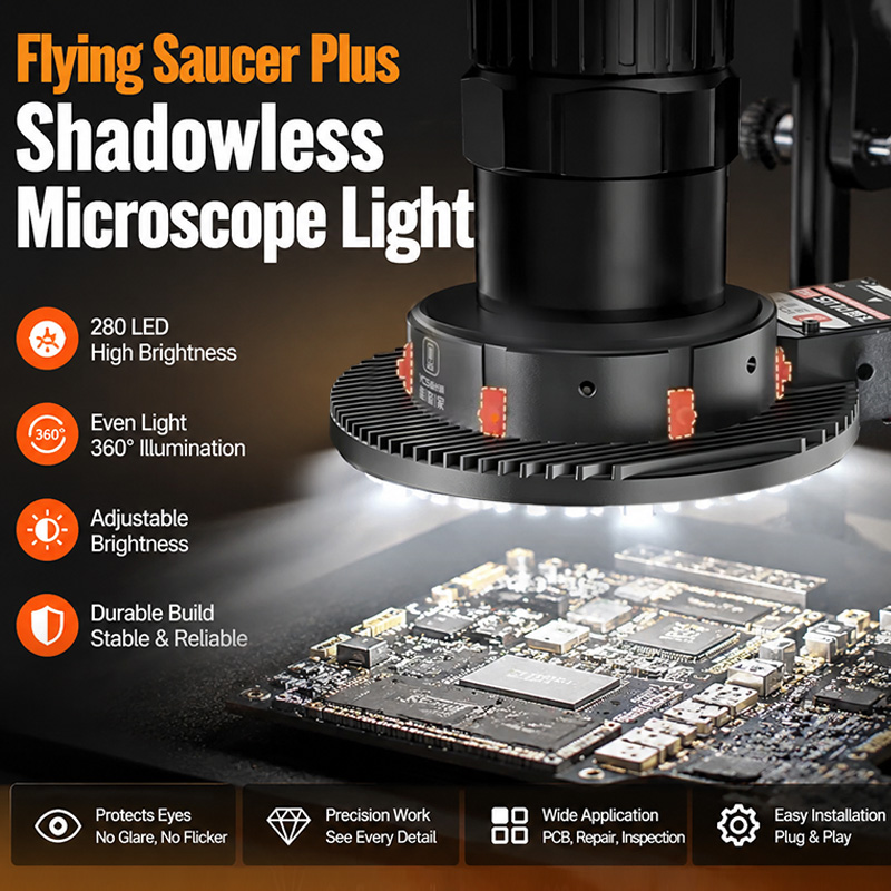 Lampa Mikroskopowa YCS Flying  – Electronics Repair Plus recenzja i cena